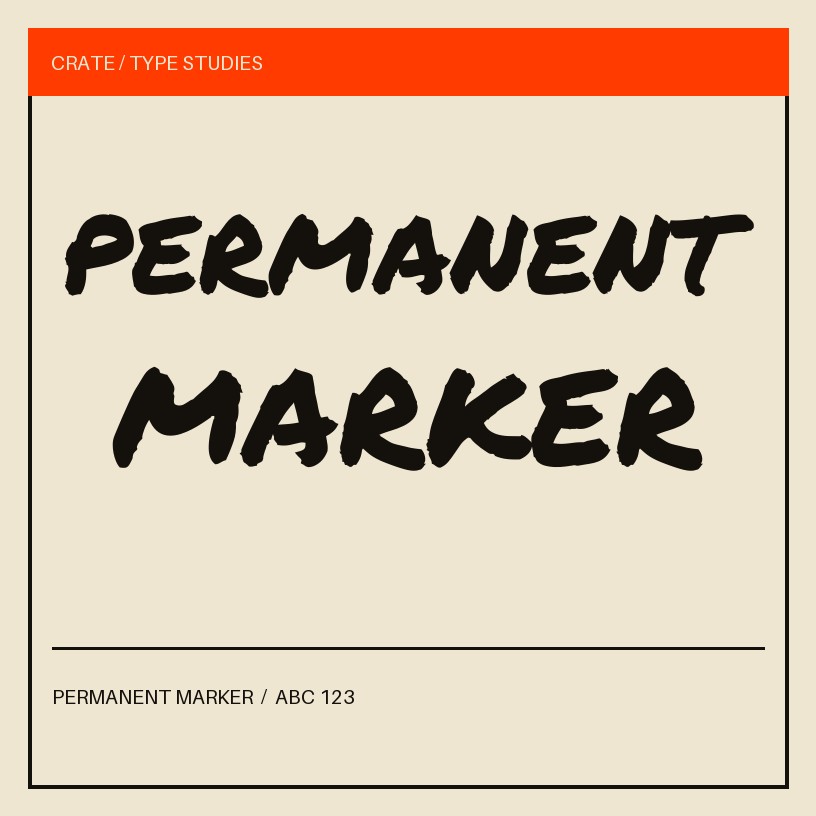 Permanent Marker